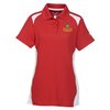 View Image 1 of 3 of Under Armour Team Colourblock Polo - Ladies' - Embroidered