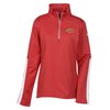 View Image 1 of 3 of Under Armour Qualifier 1/4-Zip Pullover - Ladies' - Embroidered