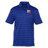 View Image 1 of 3 of Under Armour Tech Stripe Polo - Men's - Full Colour