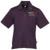 View Image 1 of 3 of Ringspun Combed Cotton Jersey Polo - Men's