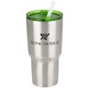 View Image 1 of 4 of Kong Vacuum Insulated Travel Tumbler - 26 oz. - Stainless Steel