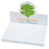 View Image 1 of 3 of Bic Sticky Note Adhesive Notepad with Die-Cut Holder - Dollar