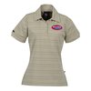View Image 1 of 3 of Esquire Striped Performance Polo - Ladies'