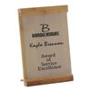 View Image 1 of 2 of Bamboo & Jade Glass Plaque - 9"