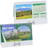 View Image 1 of 5 of Golf Courses Desk Calendar