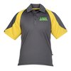 View Image 1 of 3 of Cruiser Contrast Shoulder Performance Polo - Men's