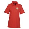 View Image 1 of 3 of Belmont Combed Cotton Pique Polo - Ladies' - TE Transfer