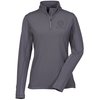 View Image 1 of 2 of Caltech 1/4-Zip Knit Pullover - Ladies' - Laser Etched