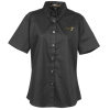 View Image 1 of 2 of Operate Short Sleeve Twill Shirt - Ladies'