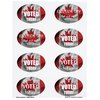 View Image 1 of 1 of Quick & Colourful Sheeted Label - Oval - 2" x 3"