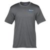 View Image 1 of 3 of Snag Resistant Heather Performance T-Shirt - Men's