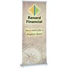 View Image 1 of 4 of Change Agent Retractable Banner - 33"