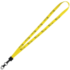View Image 1 of 2 of Lanyard - 5/8" - 36" - Metal Lobster Claw