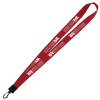 View Image 1 of 1 of Big Lanyard - 7/8" - 32" - Plastic Swivel Snap Hook