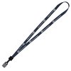 View Image 1 of 1 of Big Lanyard - 7/8" - 36" - Large Metal Bulldog Clip