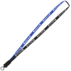 View Image 1 of 1 of Two-Tone Cotton Lanyard - 5/8" - Snap Buckle Release