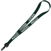 View Image 1 of 1 of Stretchy Elastic Lanyard - 3/4" - 32" - Plastic Bulldog Clip