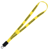 View Image 1 of 1 of Stretchy Elastic Lanyard - 3/4" - 36" - Snap Buckle Release