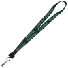 View Image 1 of 1 of Stretchy Elastic Lanyard - 3/4" - 36" - Snap with Metal Bulldog Clip