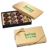 View Image 1 of 4 of Truffles - 12-Pieces - Gold Box