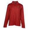 View Image 1 of 3 of Dade Textured Performance LS Polo - Men's