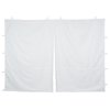 View Image 1 of 2 of Premium 10' Event Tent - Middle Zipper Wall - Blank