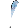 View Image 1 of 3 of Premium 10' x 15' Event Tent - Sail Sign Banner Kit-One Sided