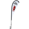View Image 1 of 3 of Premium 10' x 20' Event Tent - Sail Sign Banner Kit-One Sided