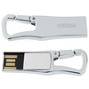 View Image 1 of 1 of Raven Carabiner Clip USB Drive - 2GB