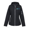 View Image 1 of 4 of Coal Harbour Essential Hooded Soft Shell Jacket - Ladies'