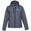 View Image 1 of 4 of Coal Harbour Essential Hooded Soft Shell Jacket - Men's