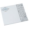 View Image 1 of 2 of Colour-In Paper Mouse Pad - Floral