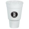 View Image 1 of 2 of Foam Traveler Cup with Straw Slotted Lid - 32 oz.