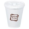 View Image 1 of 2 of Foam Hot/Cold Cup with Tear Tab Lid - 10 oz.