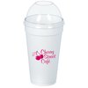 View Image 1 of 1 of Foam Hot/Cold Cup with Dome Lid - 20 oz.