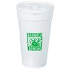 View Image 1 of 2 of Foam Hot/Cold Cup with Tear Tab Lid - 20 oz.