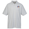 View Image 1 of 3 of Barcode Textured Polo - Men's
