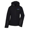 View Image 1 of 3 of Sutton Insulated Hooded Jacket - Ladies' - 24 hr