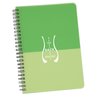 View Image 1 of 3 of Colour Block Notebook - 8-1/8" x 6"