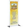 View Image 1 of 2 of FrameWorx Banner Stand - 27-1/2" - Two Sided