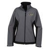 View Image 1 of 3 of Concord Colour Block Soft Shell Jacket - Ladies' - 24 hr
