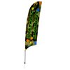 View Image 1 of 2 of Outdoor Value Razor Sail Sign - 15' - One Sided
