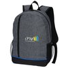 View Image 1 of 3 of Carbondale Colour Accent Backpack - Embroidered
