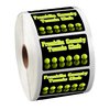 View Image 1 of 2 of Full Colour Sticker by the Roll - Rectangle- 1-1/2" x 2-1/4"