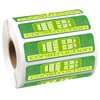 View Image 1 of 2 of Full Colour Sticker by the Roll - Rectangle- 3/4" x 2-3/4"