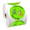 View Image 1 of 2 of Full Colour Sticker by the Roll - Circle - 3-1/4"