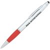 View Image 1 of 3 of Epic Stylus Twist Pen - Silver