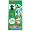 View Image 1 of 2 of Super Kid Sticker Sheet - St. Patrick's Day