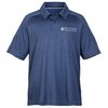 View Image 1 of 3 of Antero Performance Heathered Polo - Men's