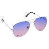 View Image 1 of 1 of On the Fly Aviator Sunglasses - Gradient Lens